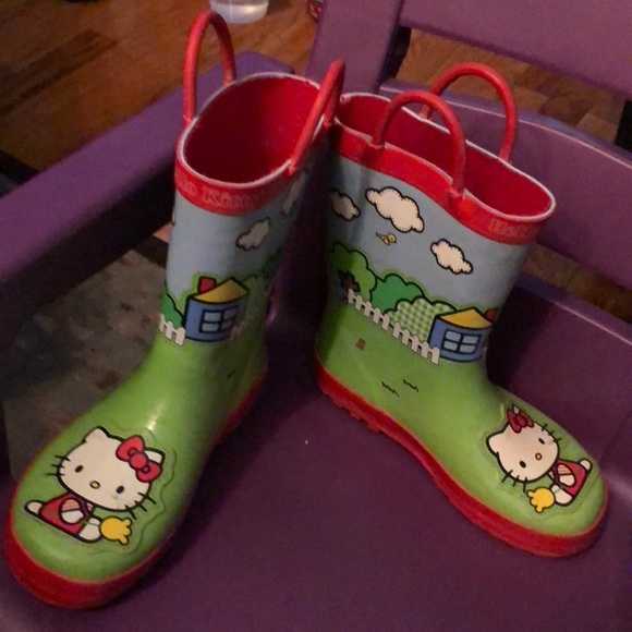 Shoes Hello Kitty Rain Boots Poshmark